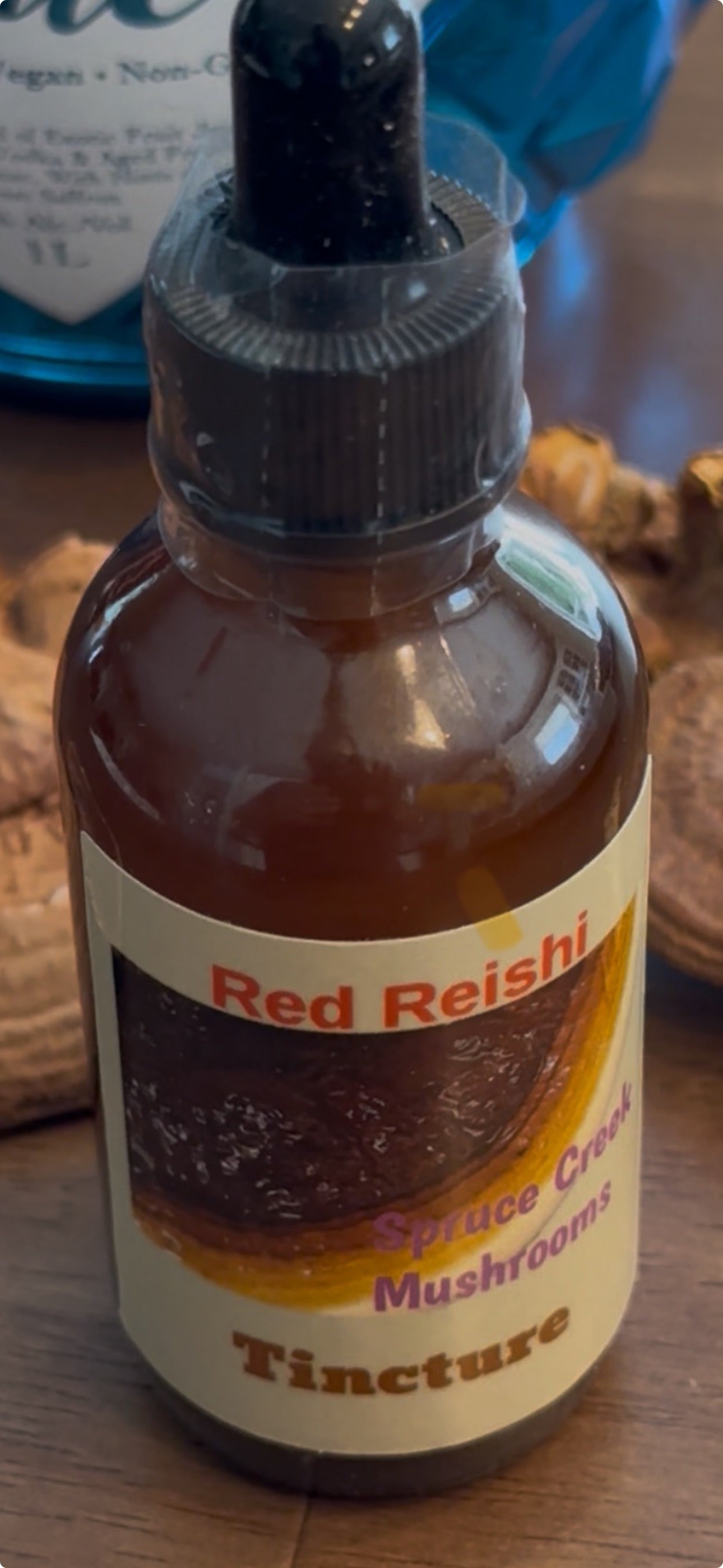 Reishi Mushroom Dual Extraction Tincture– Premium Quality