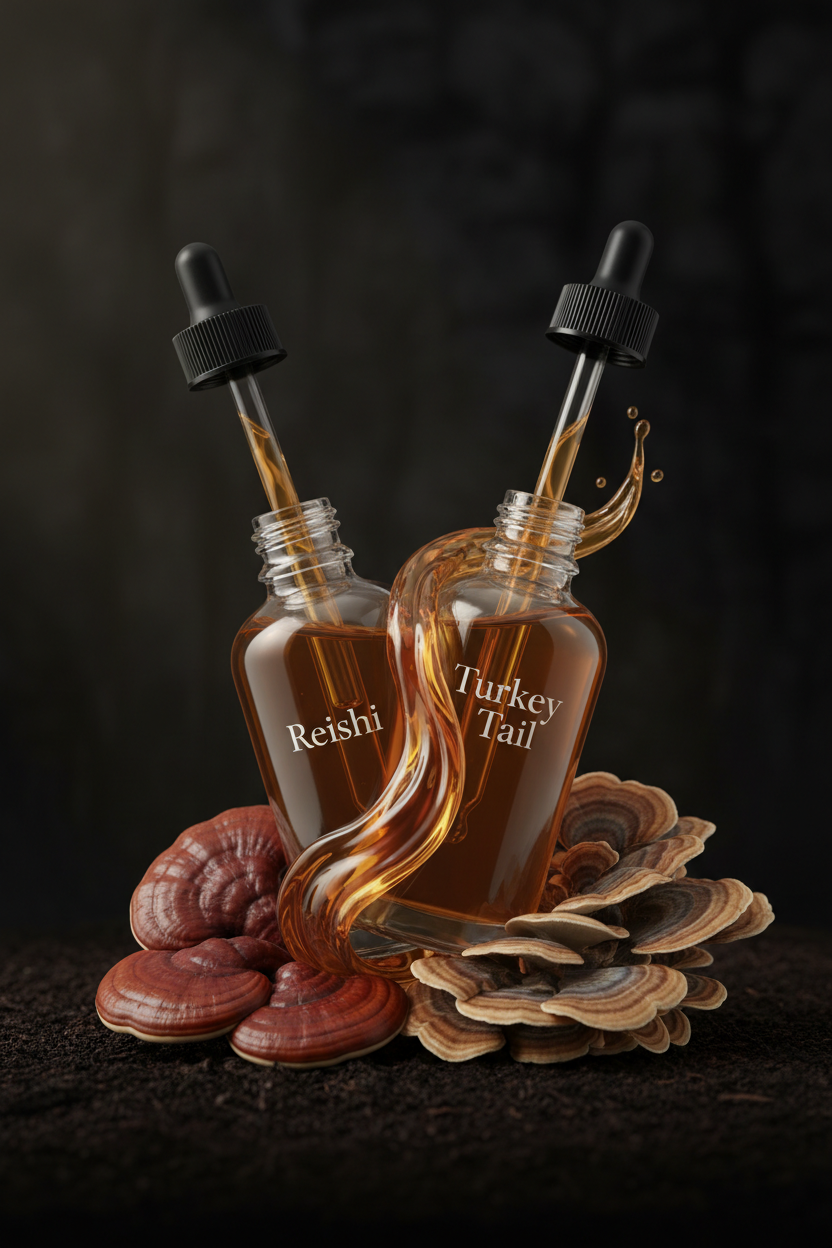 Introducing Our Alcohol-Free Mushroom Tinctures Spruce Creek Mushrooms