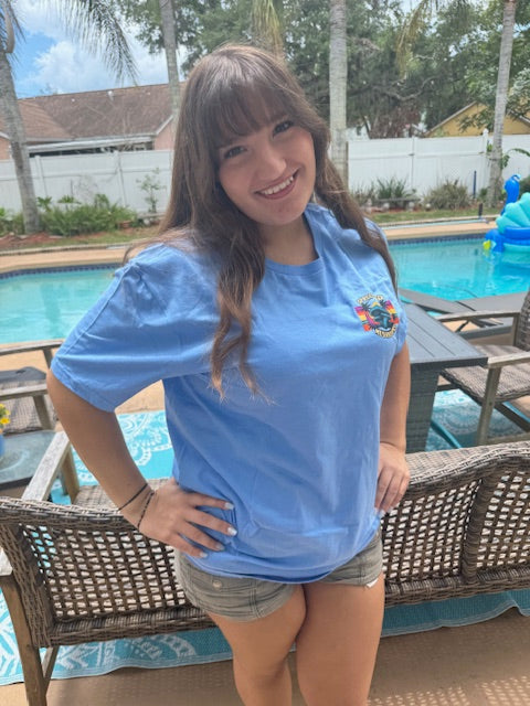 Short Sleeve - Ocean Themed - Spruce Creek Mushroom Tee (Size 2XL)