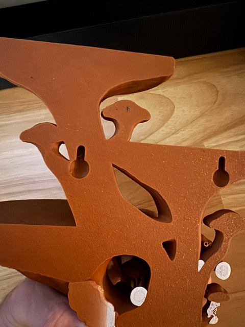 3D-Printed Mushroom Wall Shelf Spruce Creek Mushrooms