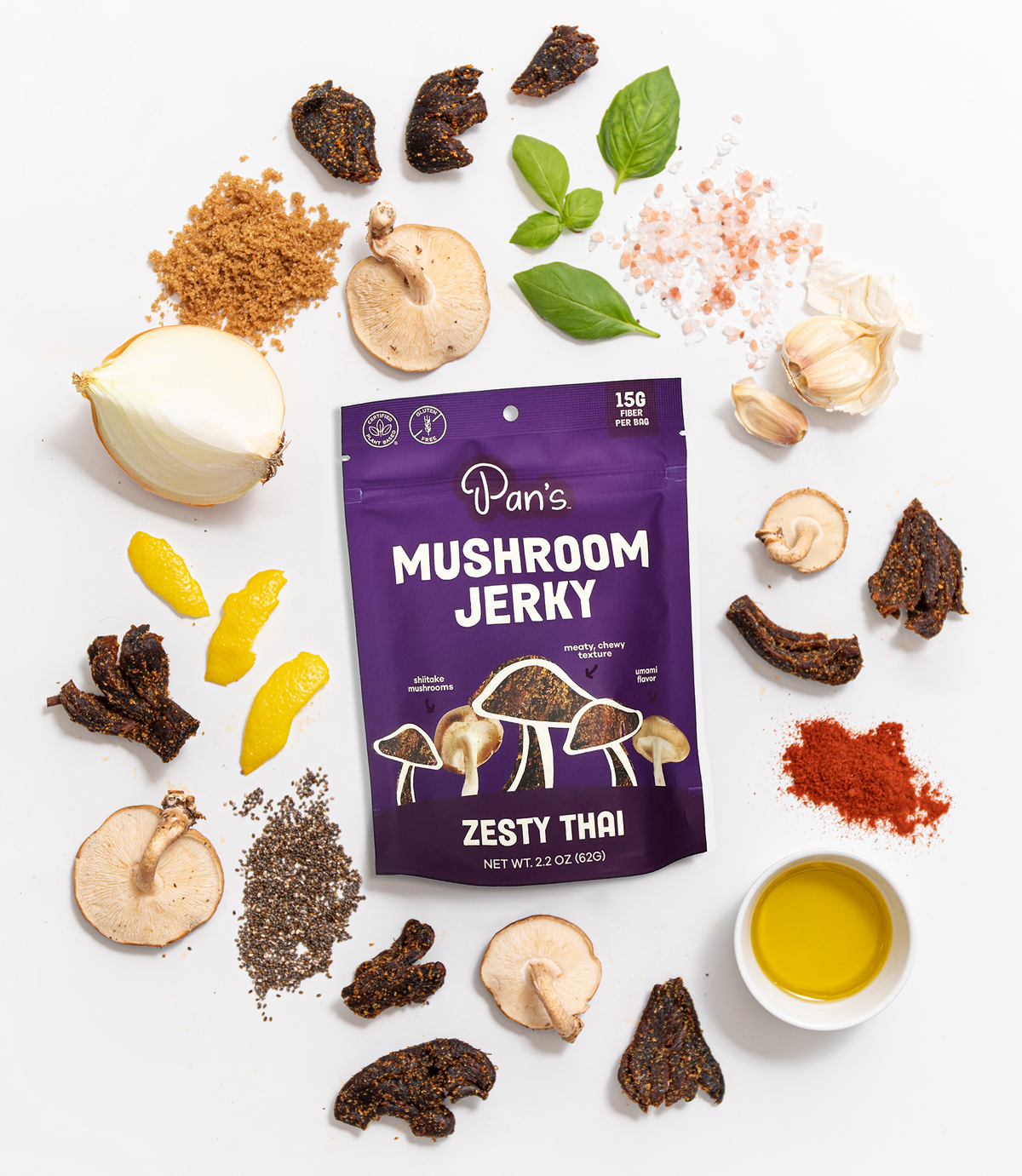 Pan's Mushroom Jerky - The Ultimate Flavor Pack Pan's Mushroom Jerky