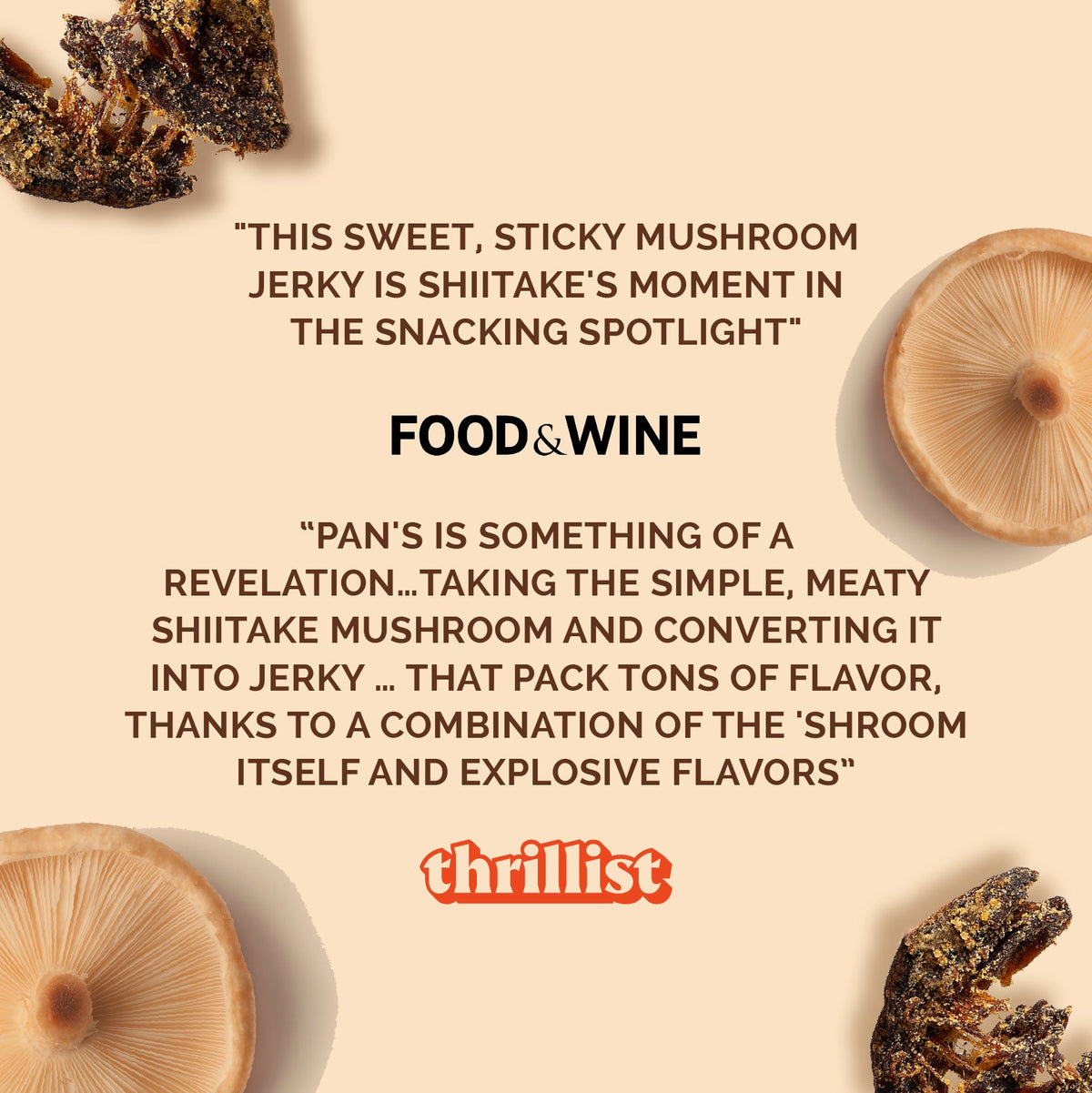 Pan's Mushroom Jerky - The Ultimate Flavor Pack Pan's Mushroom Jerky
