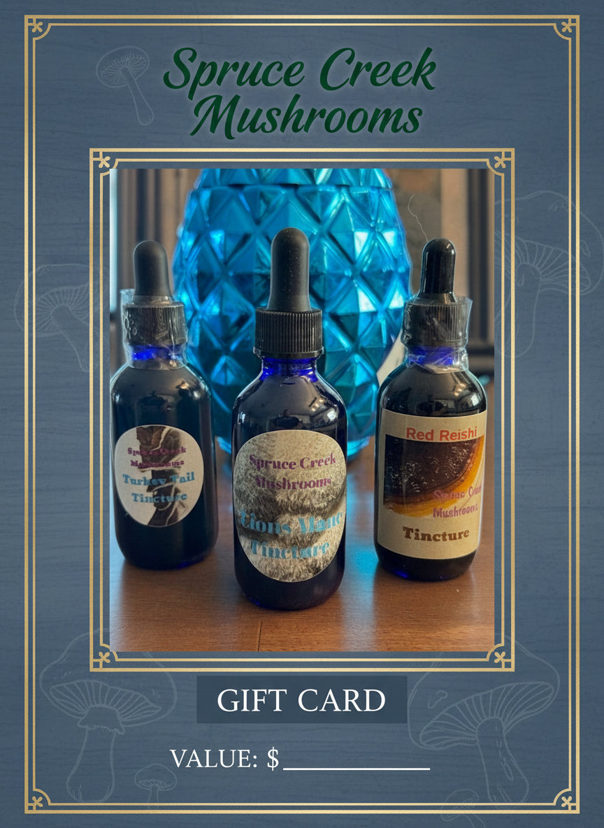 Gift Cards for Mushroom & Tincture Enthusiasts