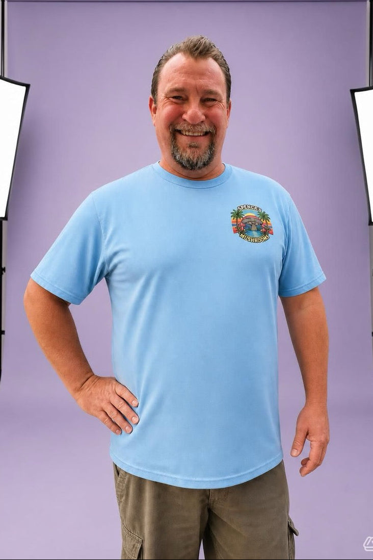 Spruce Creek Mushroom Stylish, Ocean Themed T - Xtra Large